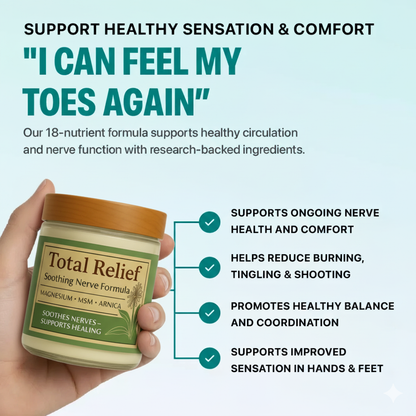 NeurEase Nerve Support: Support Healthy Sensation & Nerve Comfort Naturally